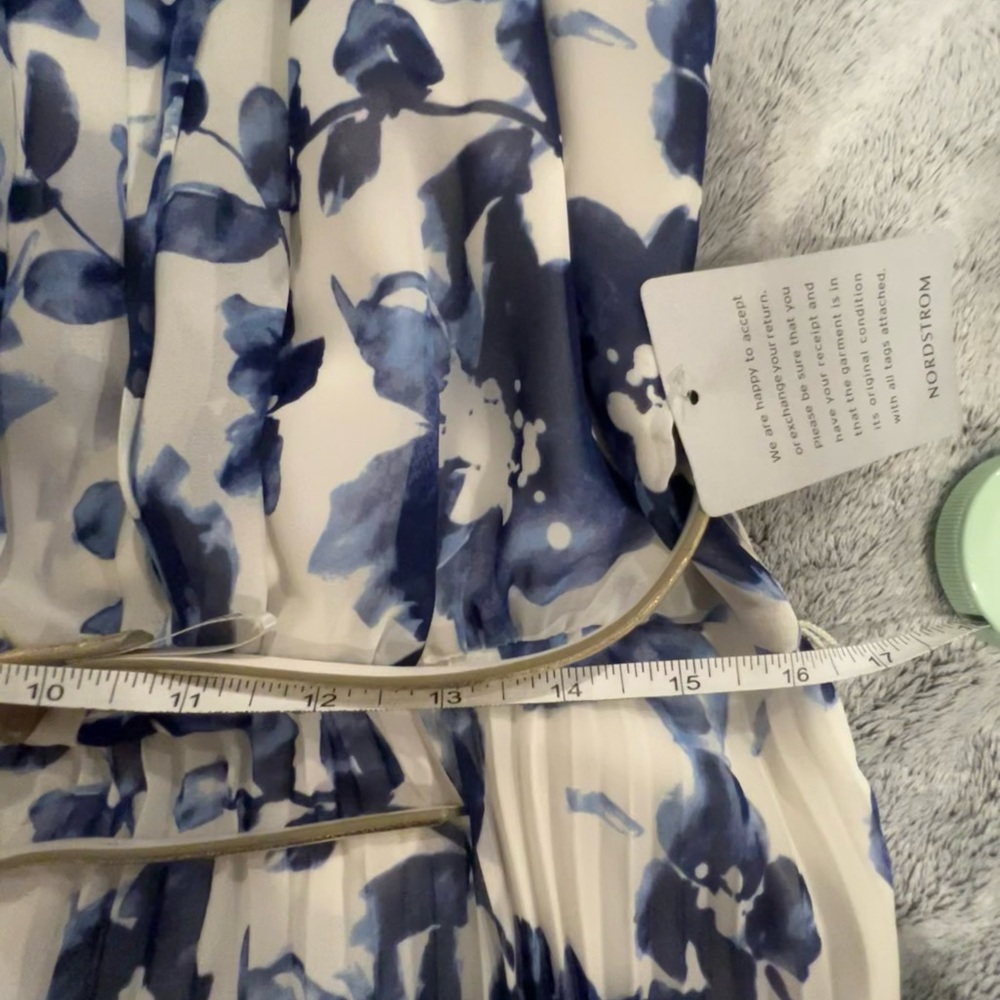 ✨ NWT Eliza J Floral Pleated Maxi Dress – Size 14 ✨ - Picture 6 of 8